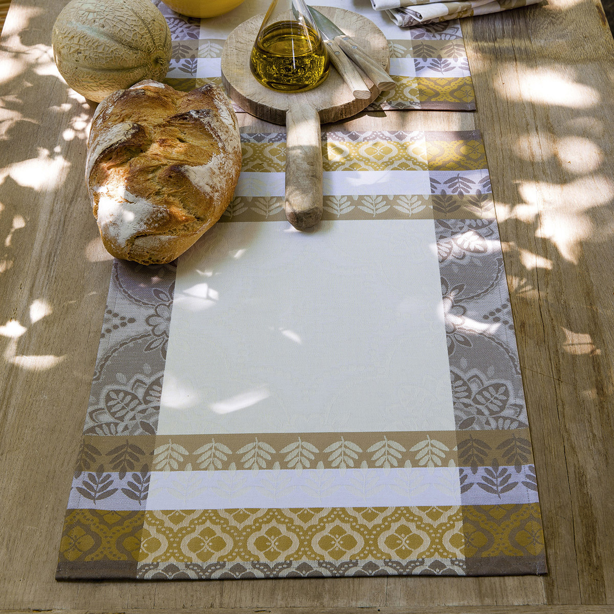 ABAKUHAUS Set 4 Tovagliette Americane Medievali | Tessuto Lavabile Impermeabile 45x30 Cm