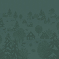 Tappeto albero di Natale Sous les &eacute;toiles Cotone, , swatch